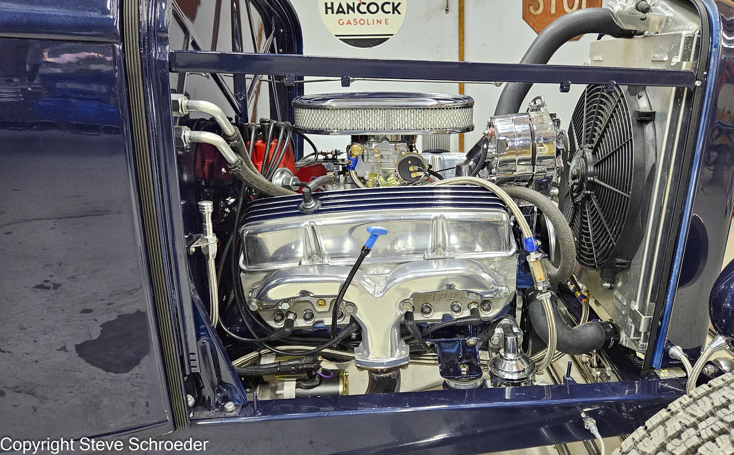 Bob's Nightmist Blue 1932 Ford Roadster, curated gallery photograph 8 of 33