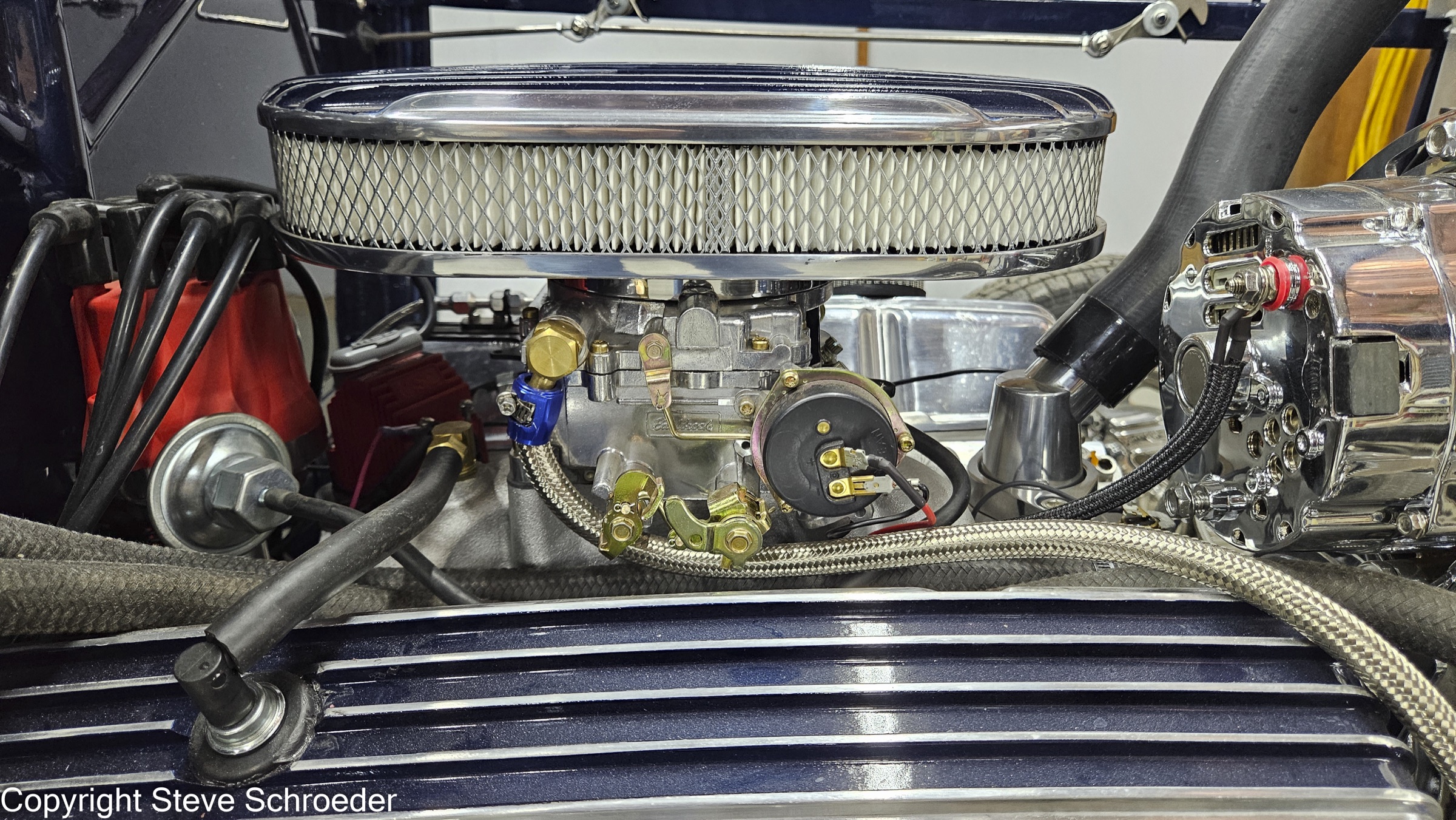 Bob's Nightmist Blue 1932 Ford Roadster, curated gallery photograph 9 of 33