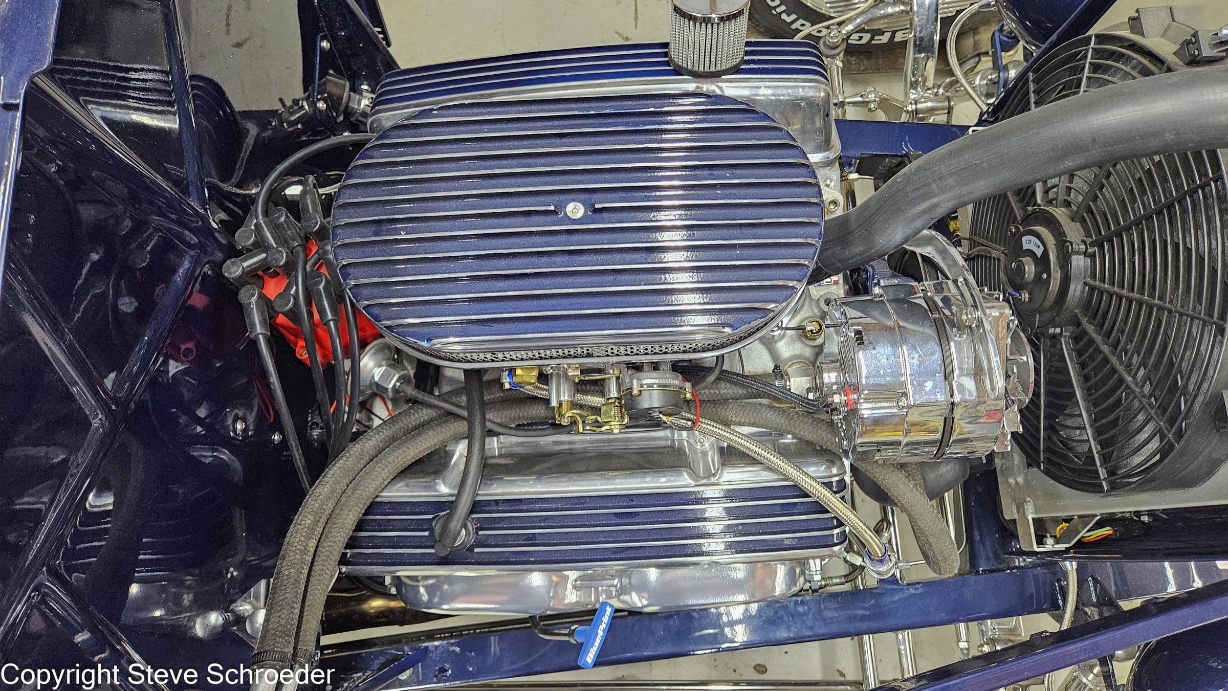 Bob's Nightmist Blue 1932 Ford Roadster, curated gallery photograph 10 of 33