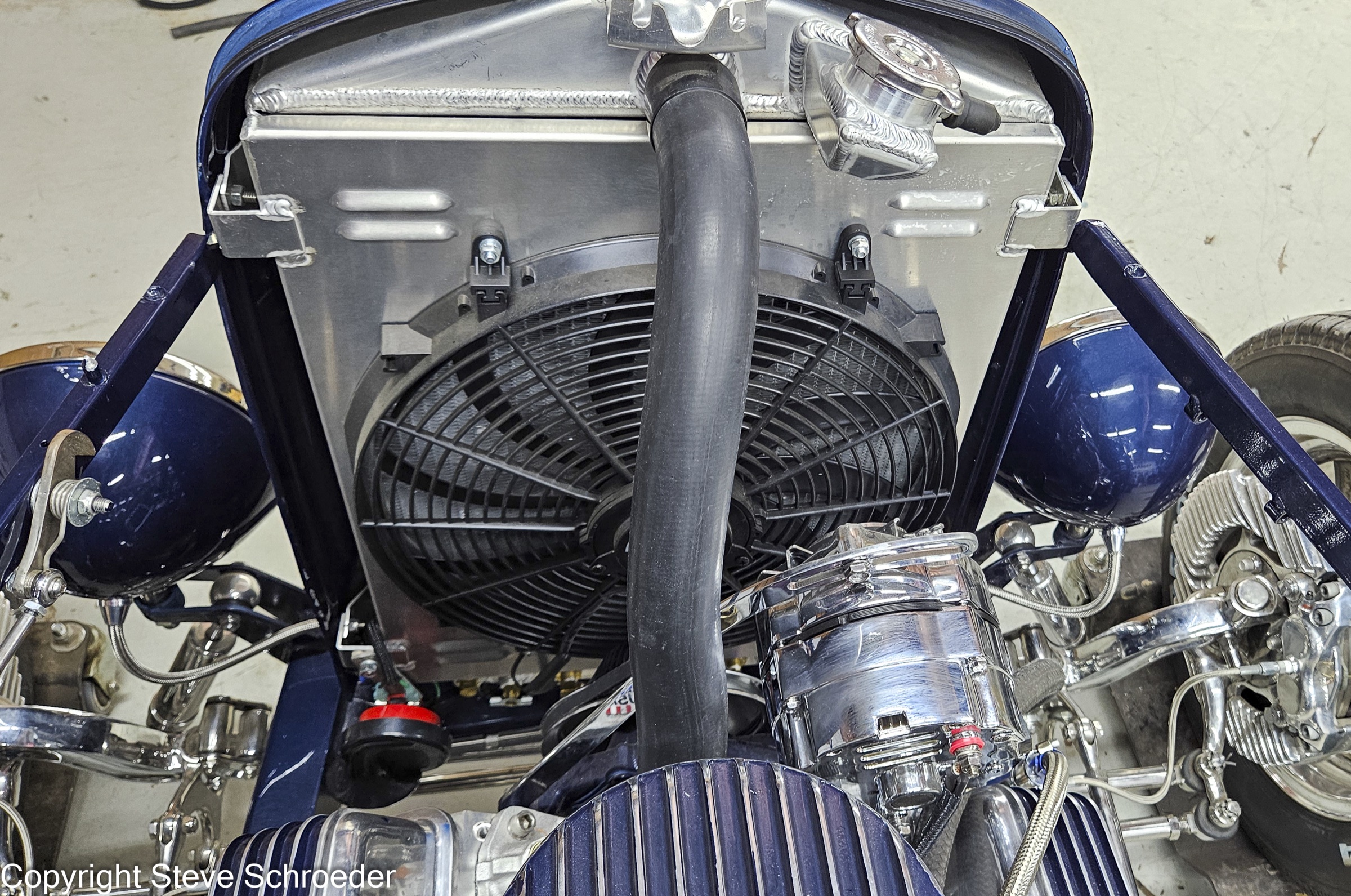 Bob's Nightmist Blue 1932 Ford Roadster, curated gallery photograph 12 of 33